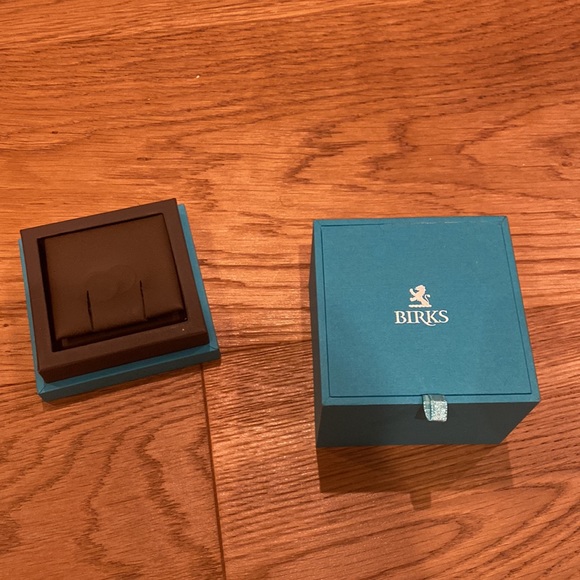 Birks ring box and ribbon - Picture 2 of 6